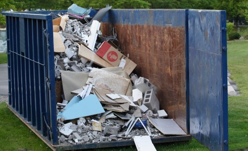 Loft clearance process in a modern Esher home